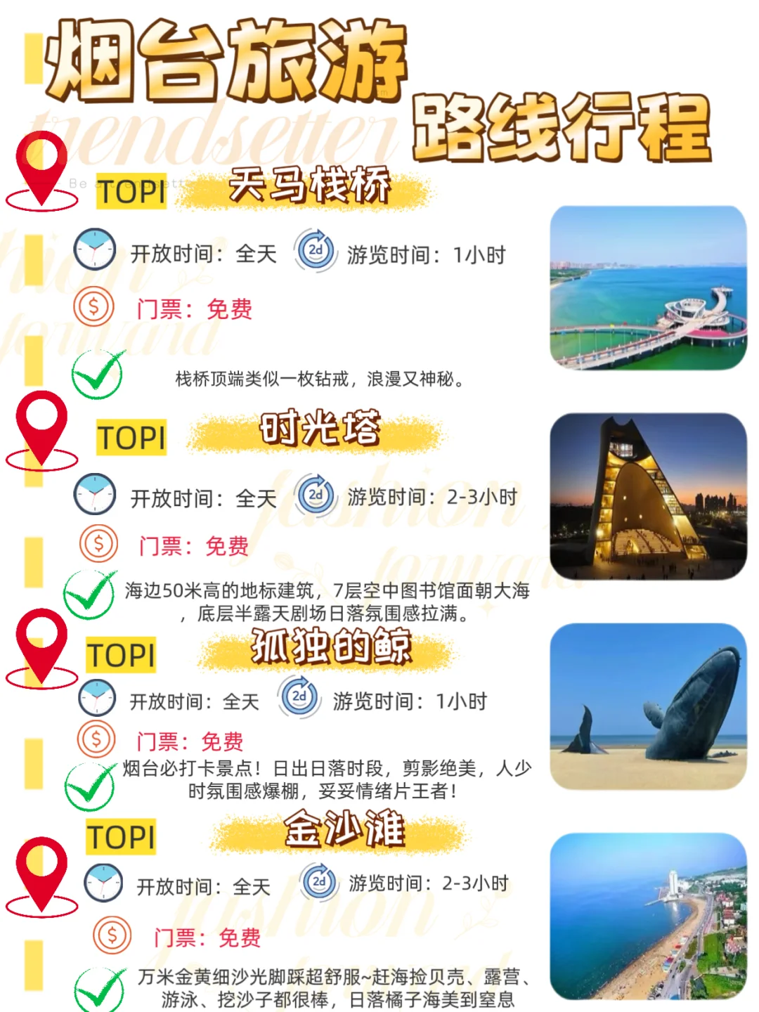 烟台旅游后劲太大了❗️❗️❗️来看看旅游攻略🌊