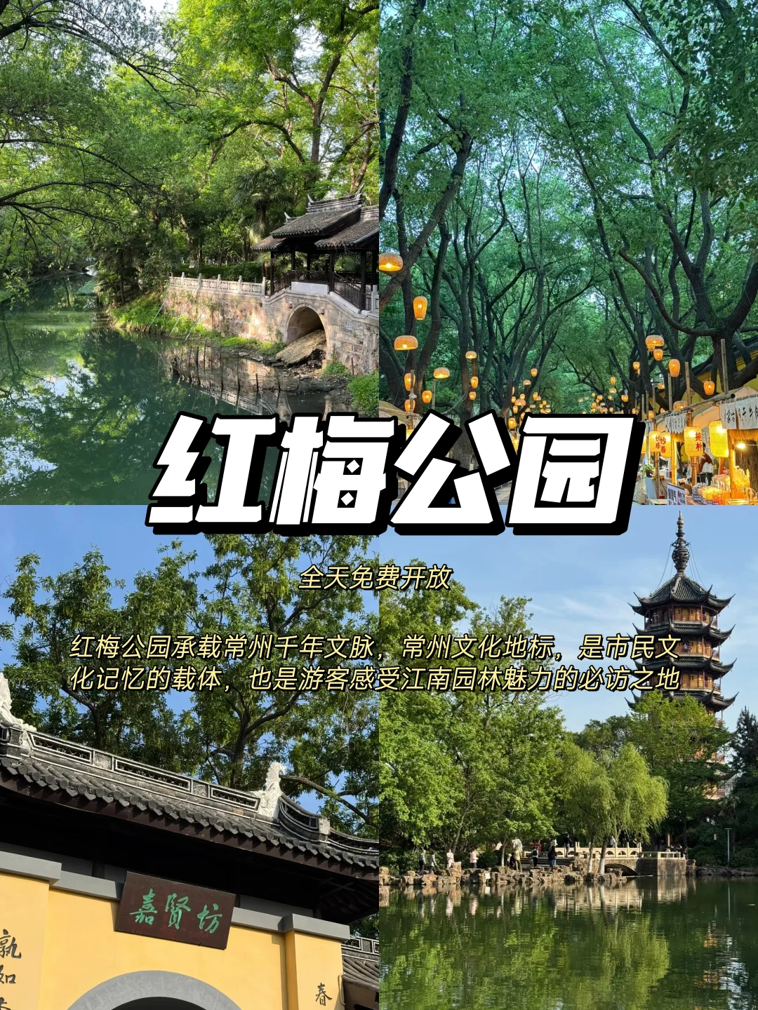 悠闲惬意的常州旅游攻略！✅