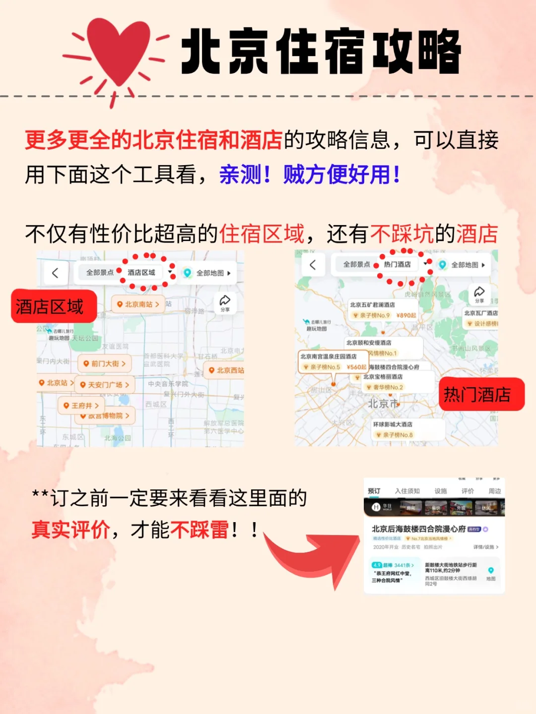 北京旅游必备攻略 | 超详细住宿指南