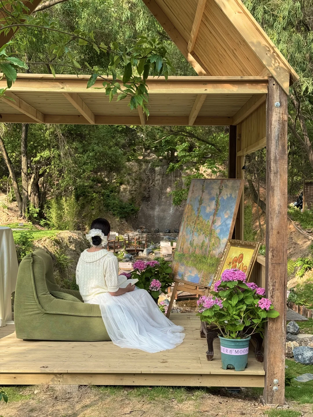 深圳新开的！！依山傍水的林间小院（live图）