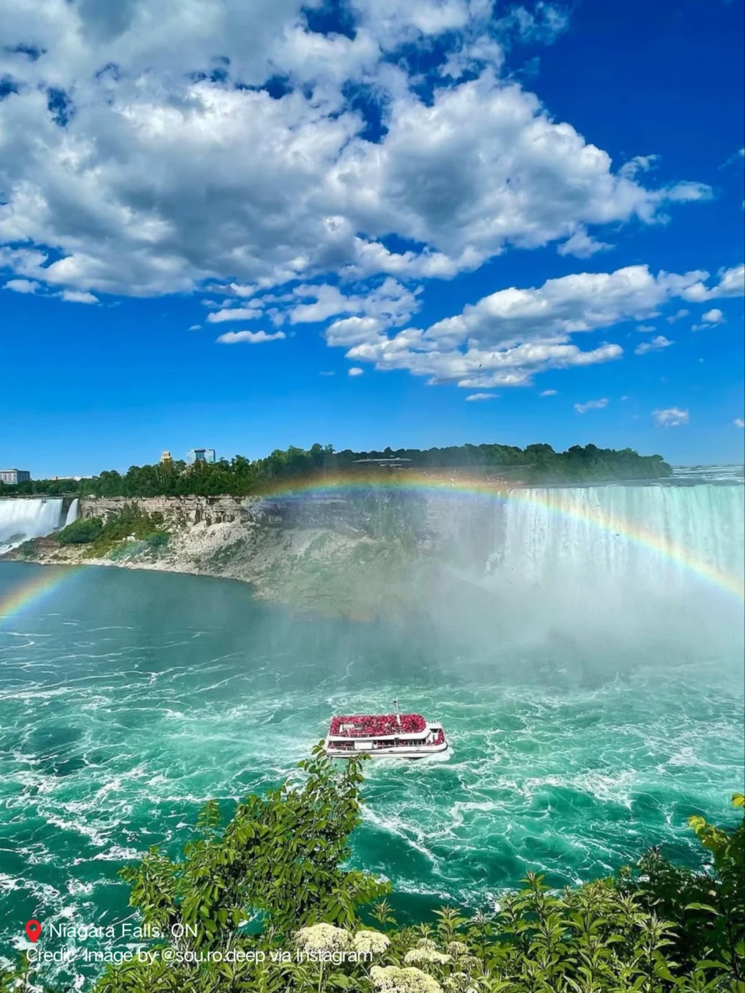 尼亚加拉大瀑布，一生必看的自然奇迹