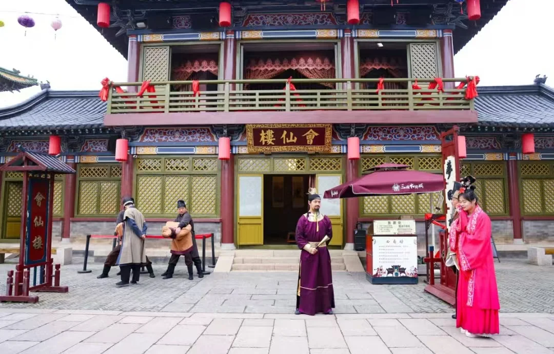 打卡无锡三国水浒城，穿越历史长河