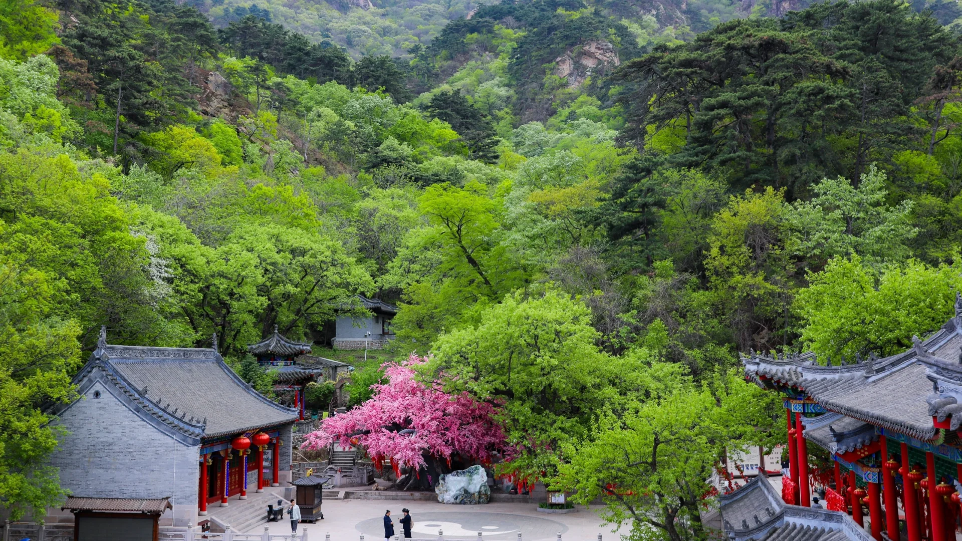 在鞍山千山深处偶遇隐世感仙境