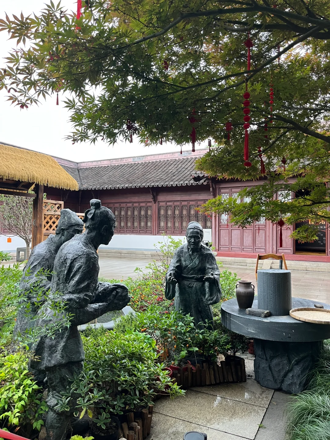 刷文旅卡，继续下下一站的钱王祠景区。