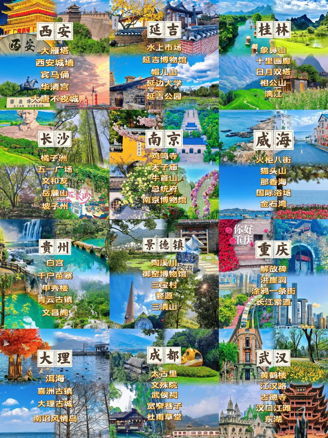 ✅学生党必冲！12个宝藏穷游城市大揭秘✨