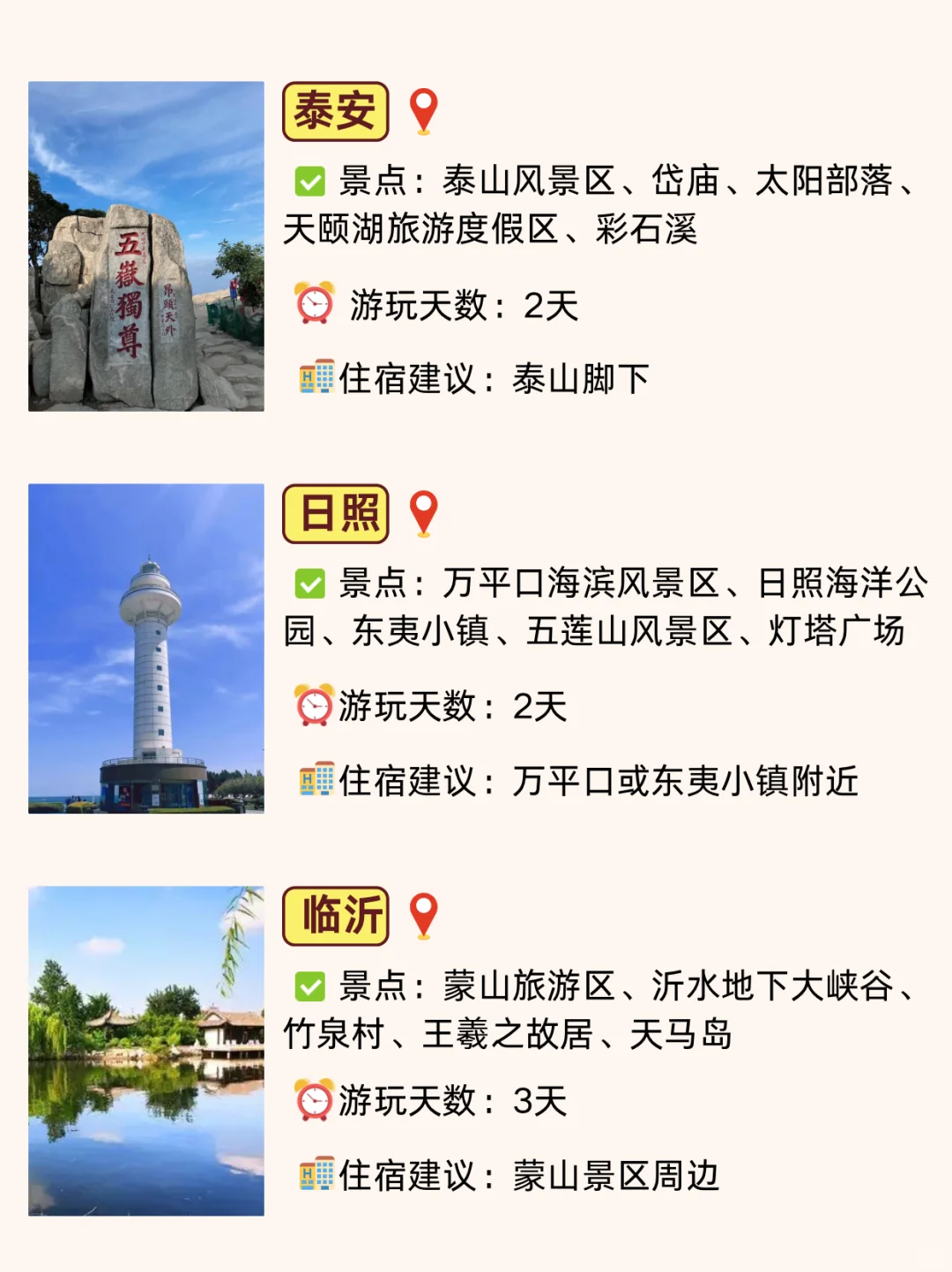 山东12城Top5景点大公开❗️每个都叹为观止