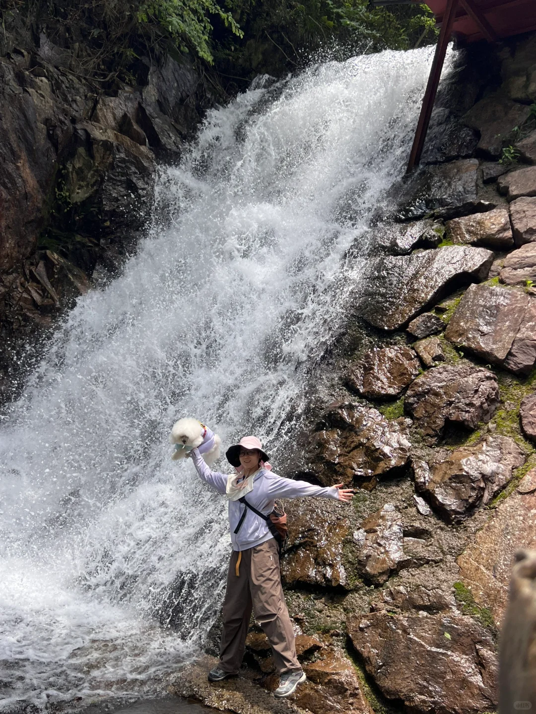 徒步/岩门下村景区环线-绝美瀑布～