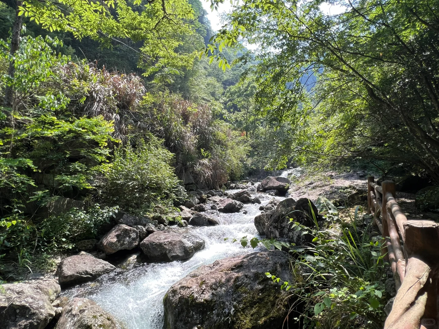 徒步/岩门下村景区环线-绝美瀑布～