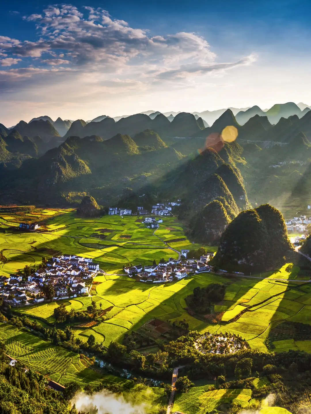 带娃去了22°C的兴义，真比瑞士还震撼…