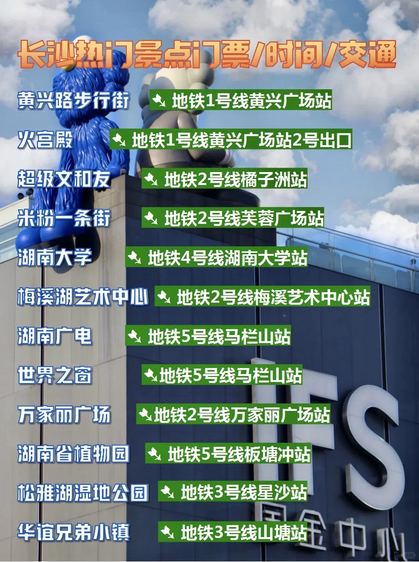 写给5月端 午来长沙的姐妹们的超全攻略