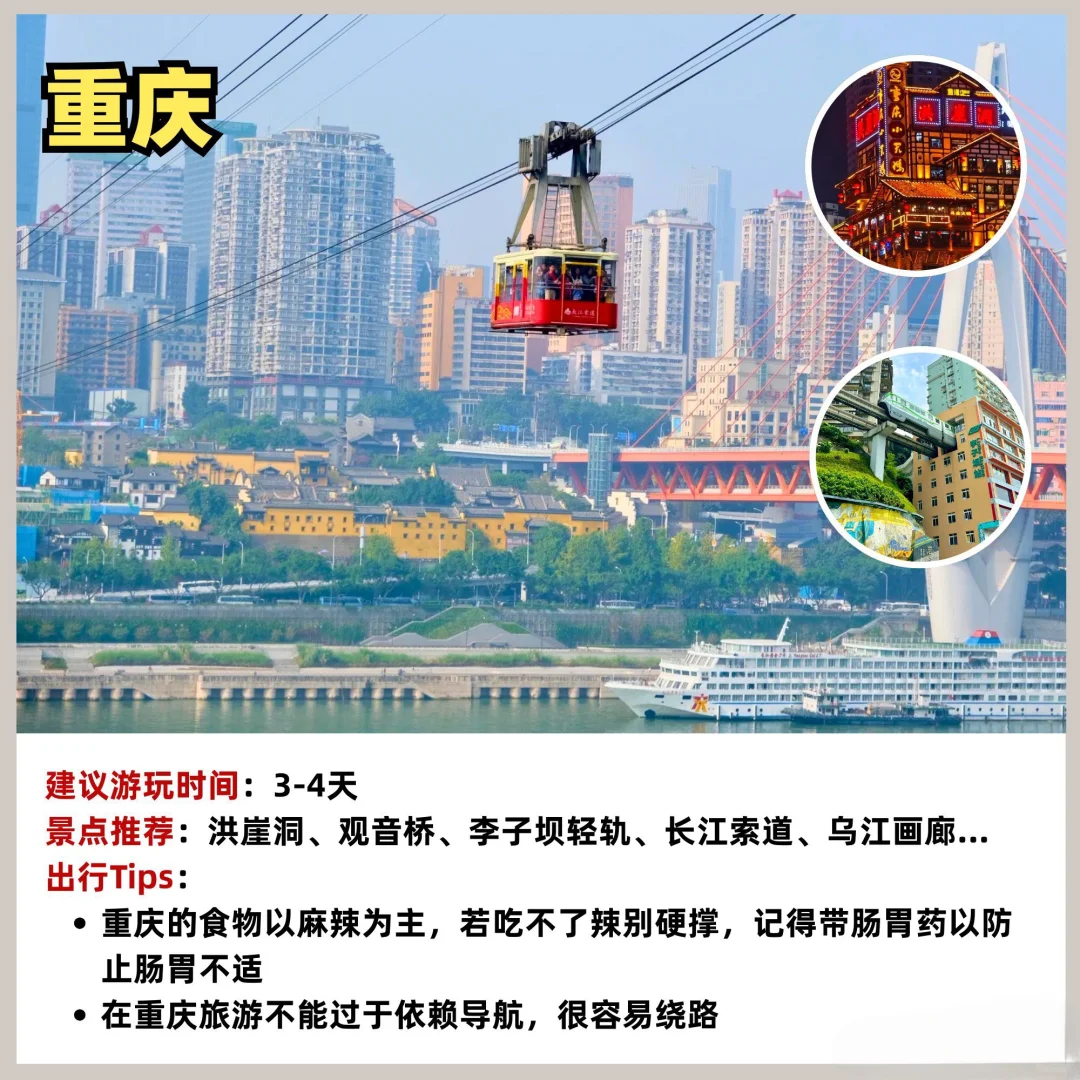 国内适合穷游的十二大城市