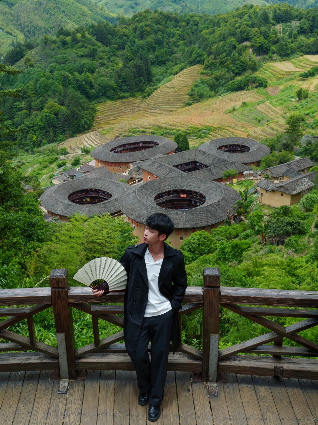 真的很少用震撼形容一个地方🪭直到去了土楼