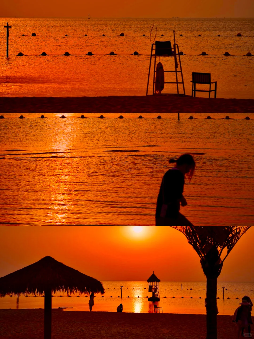 不在三亚‼️在江苏！海上荡秋千美哭😭