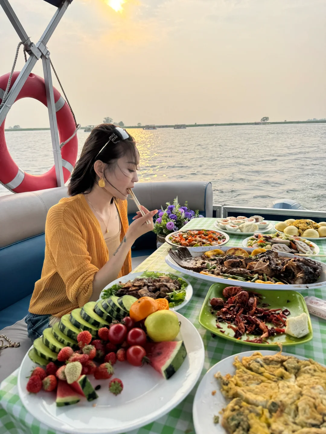 哇塞白洋淀野淀游 ～盛夏傍晚遇见人间晚霞～