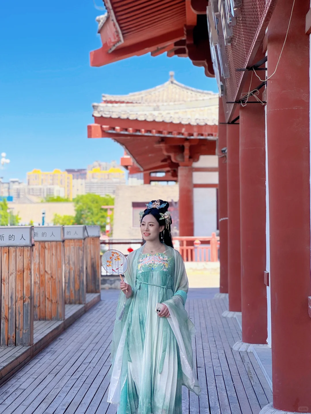 北京出发1.5h🚄穿越定州🏯汉服美食美景超绝