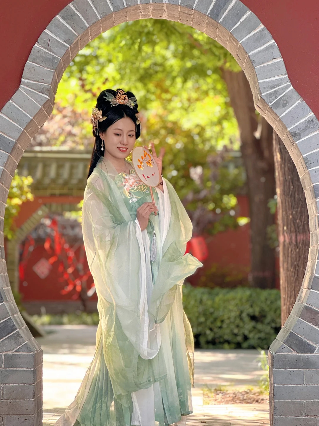 北京出发1.5h🚄穿越定州🏯汉服美食美景超绝