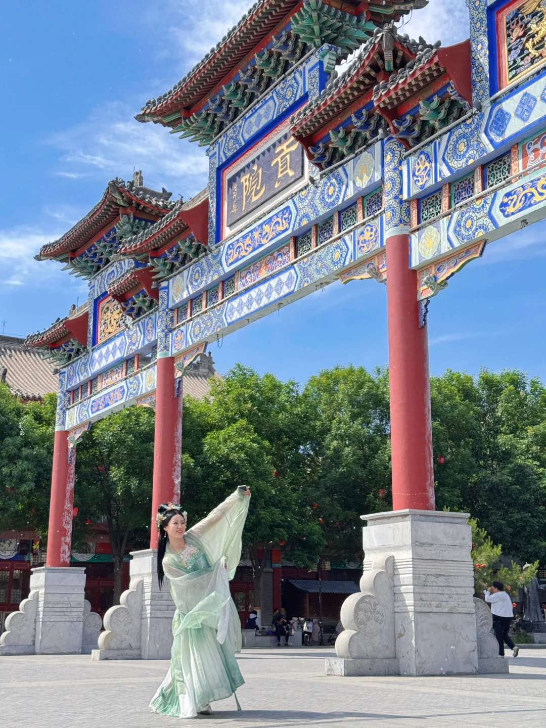 北京出发1.5h🚄穿越定州🏯汉服美食美景超绝