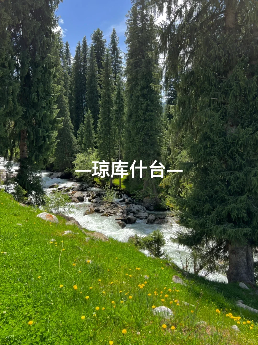 🌟【6-9月来新疆伊犁必去景点❗】