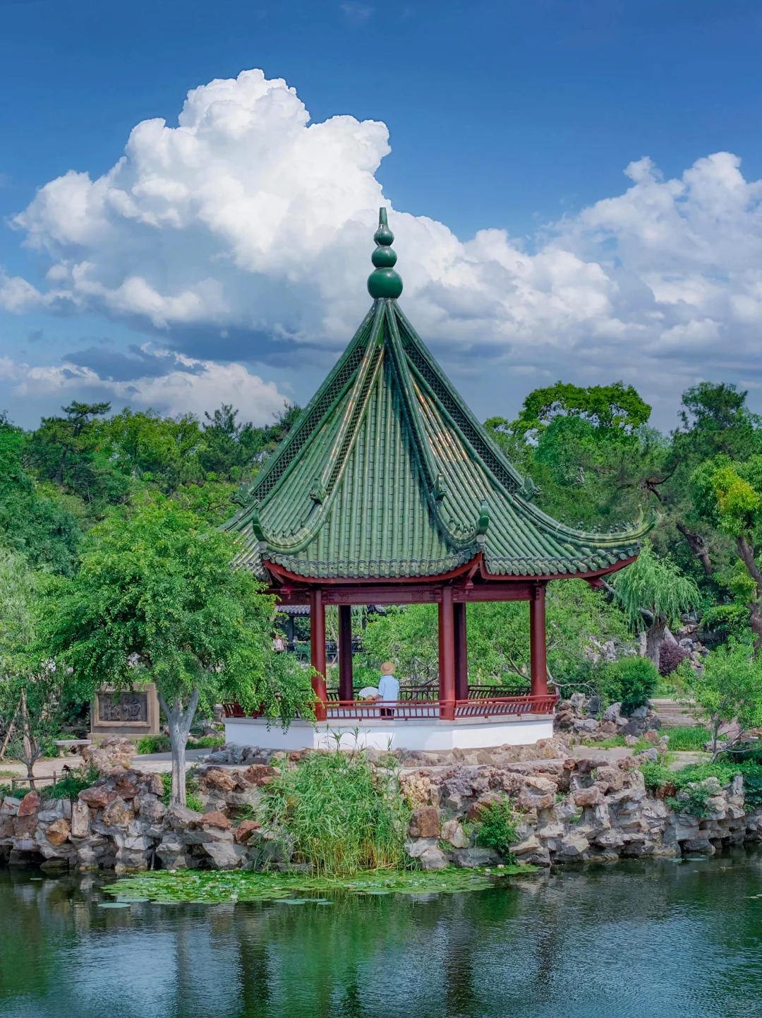 以为苏州很美了！直到我看到这个水上园林🏯