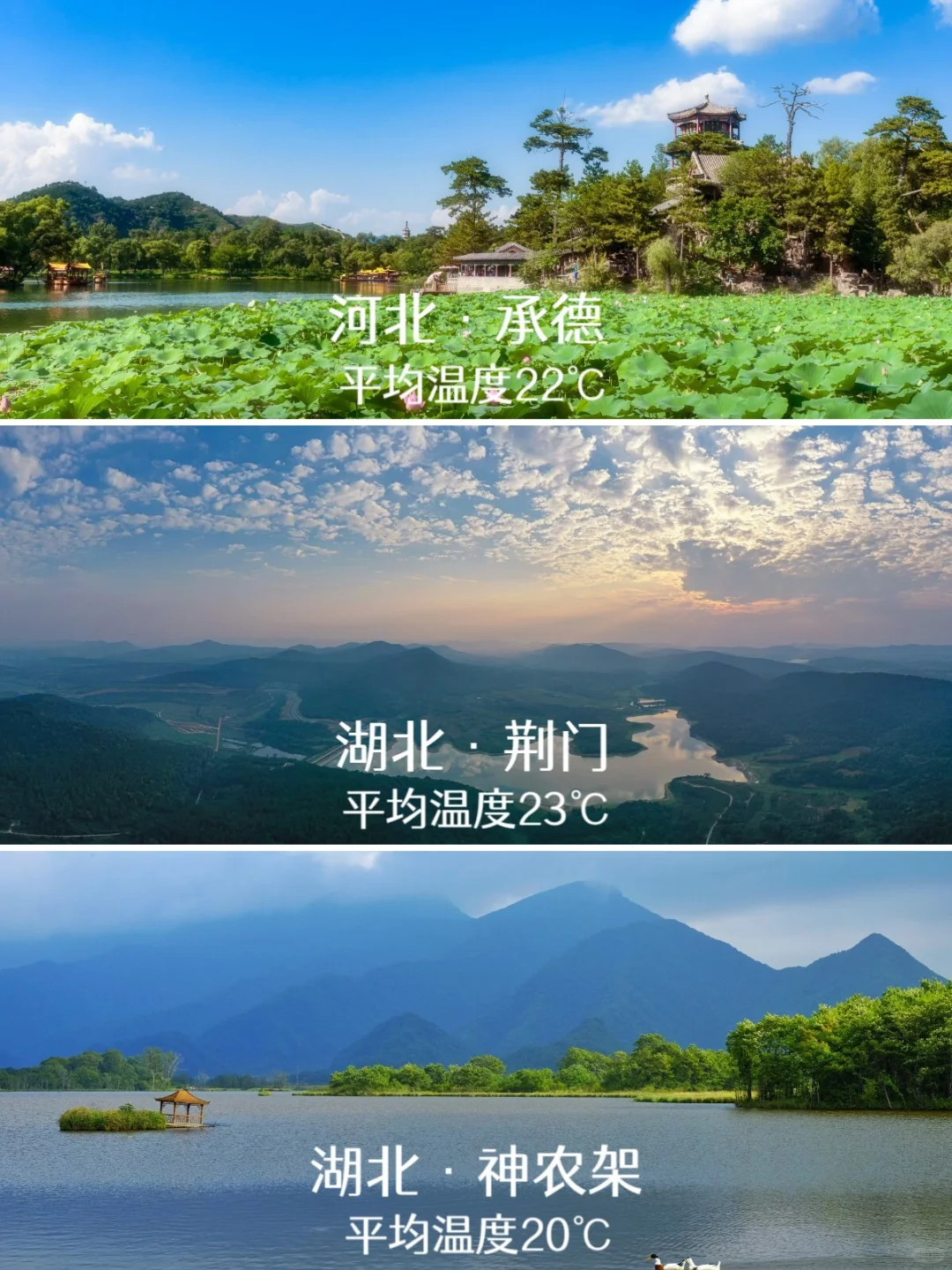 后悔才去😭 暑假去这些城市真的很凉快🥶