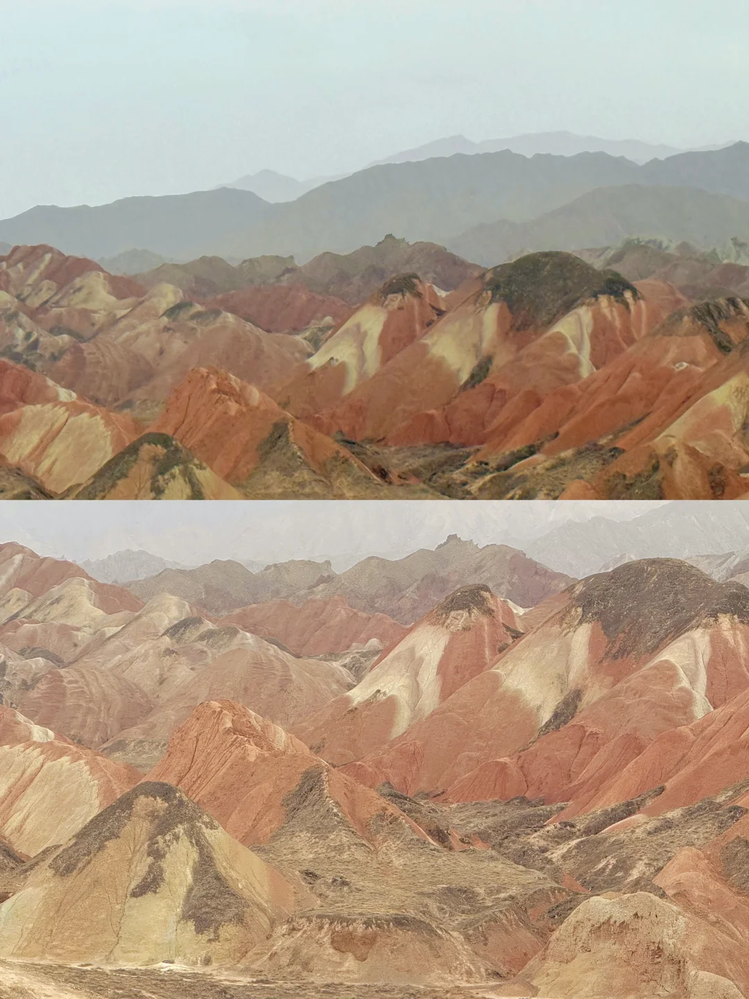 在七彩丹霞拍到人生照片！朋友圈直接封神