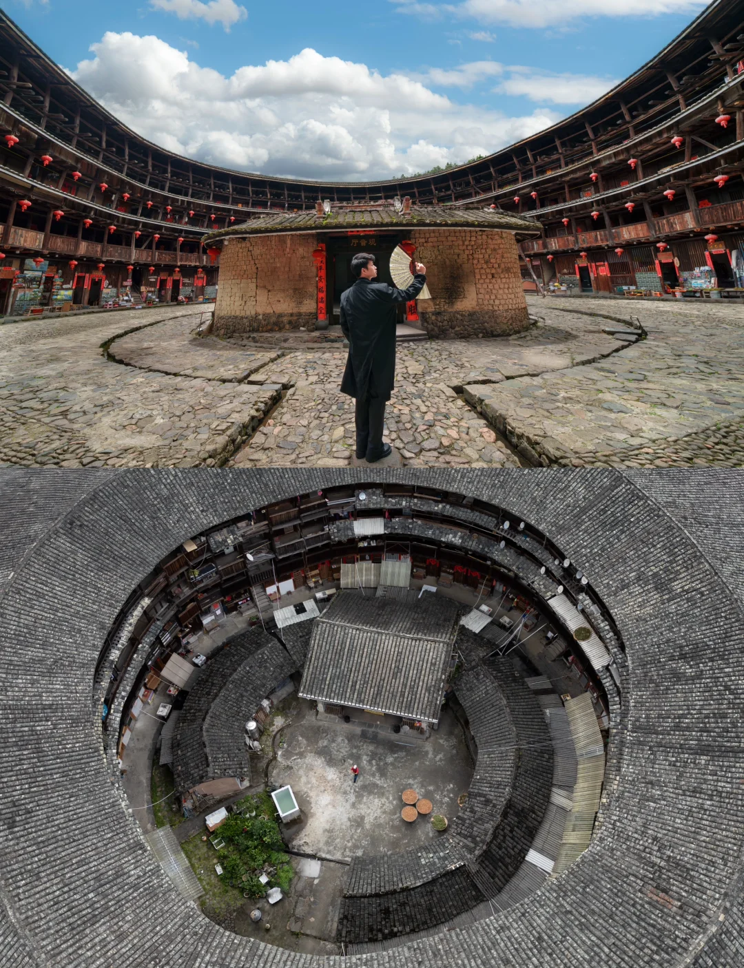 真的很少用震撼形容一个地方🪭直到去了土楼