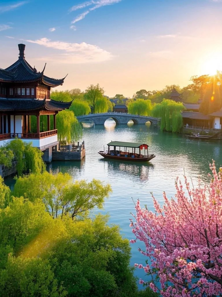 超美的江南水乡！🌸烟花三月下扬州