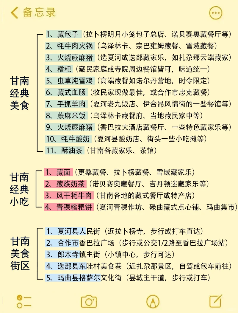 6-8月来甘南旅游不看这篇攻略‼小心被宰...