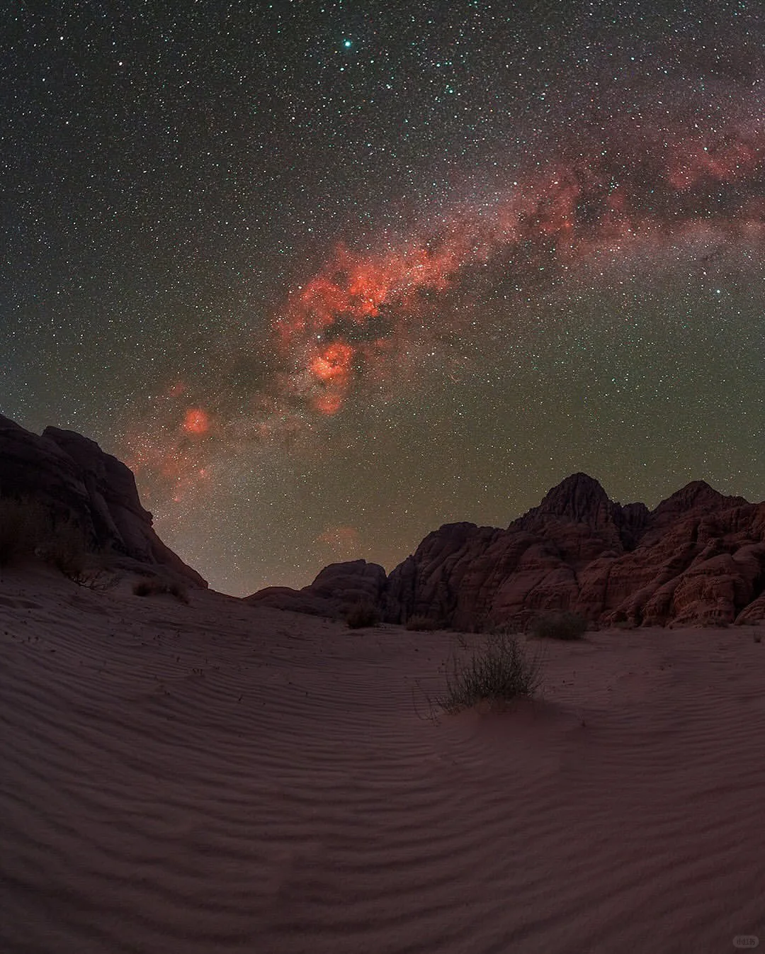 约旦最著名的沙漠景点之一