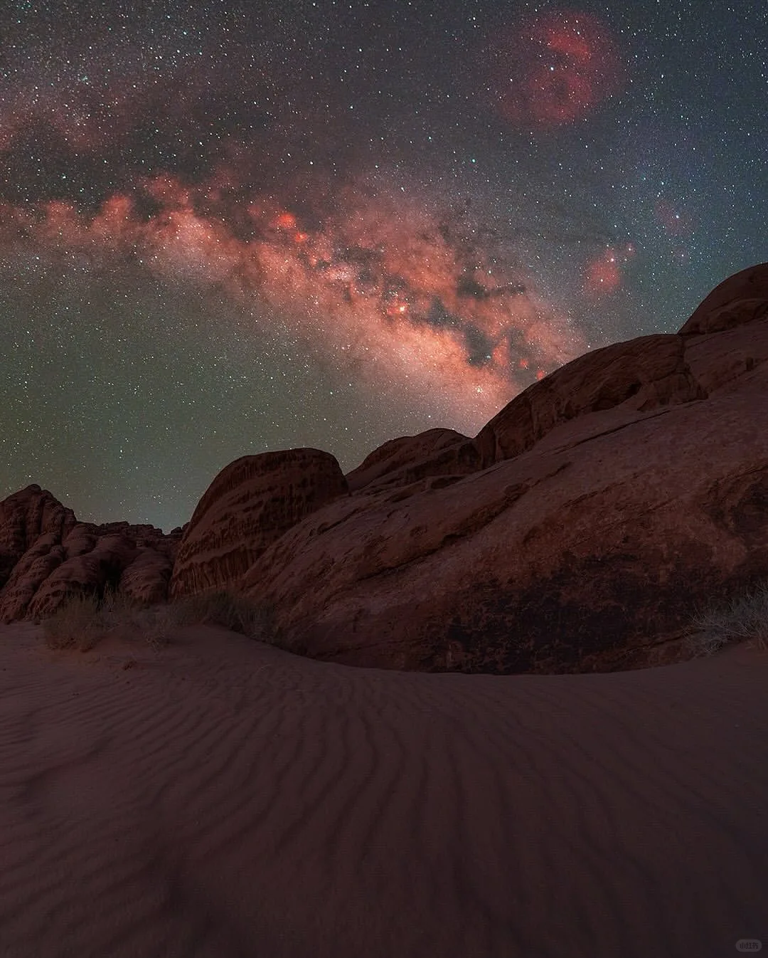 约旦最著名的沙漠景点之一