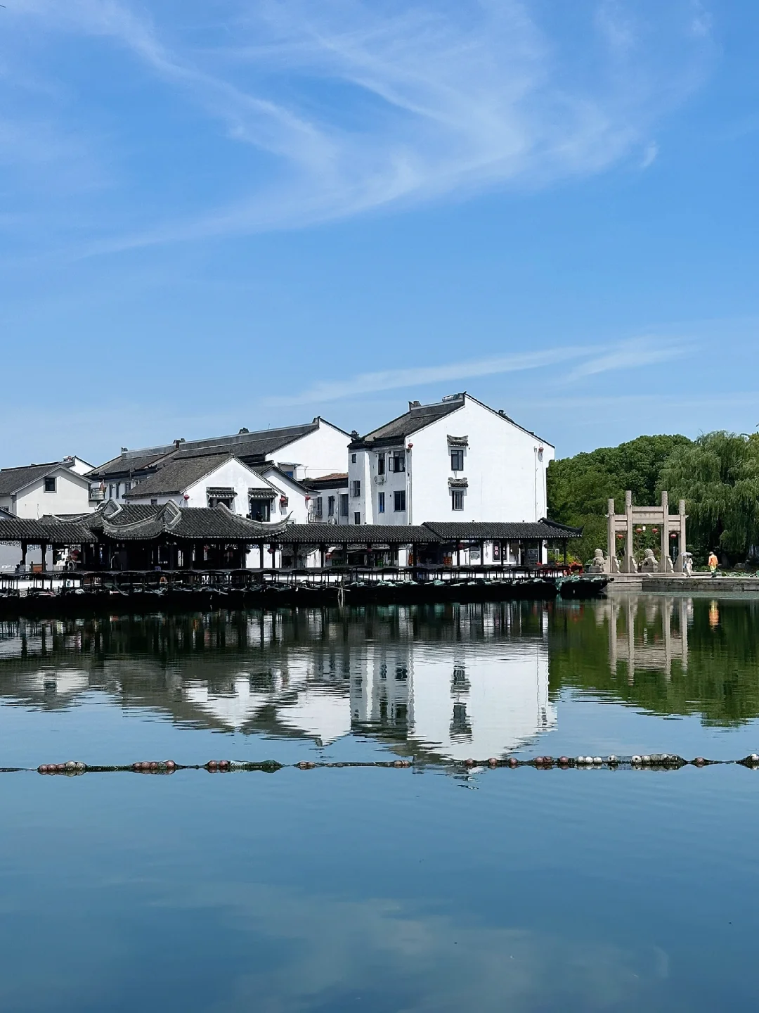 暑假来苏州想避开人群，来这个古镇就对啦～