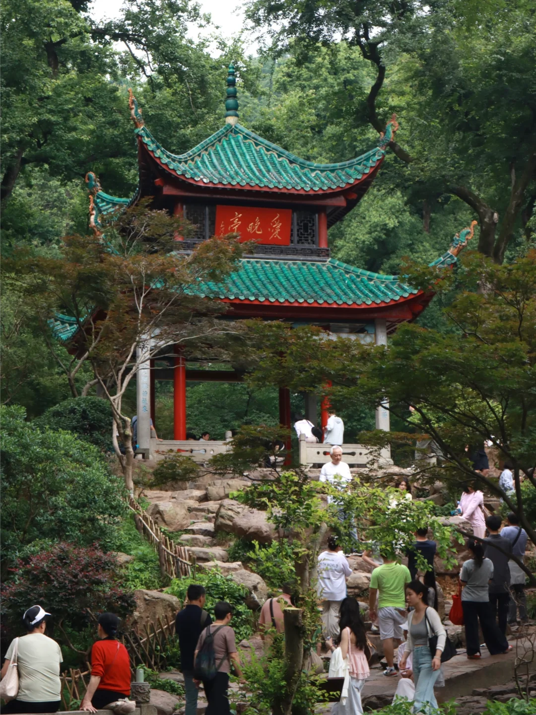 长沙旅游｜橘子洲+岳麓山手绘游玩地图攻略‼️