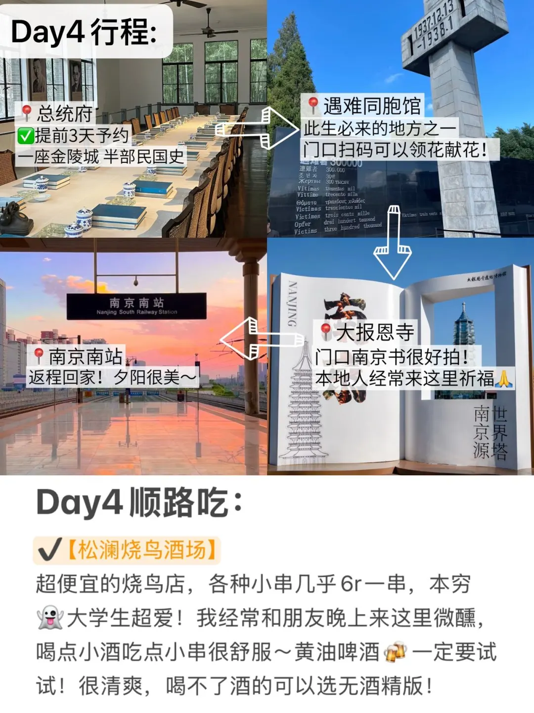 📍去南京｜有这一份手绘地图🗺️就够了！