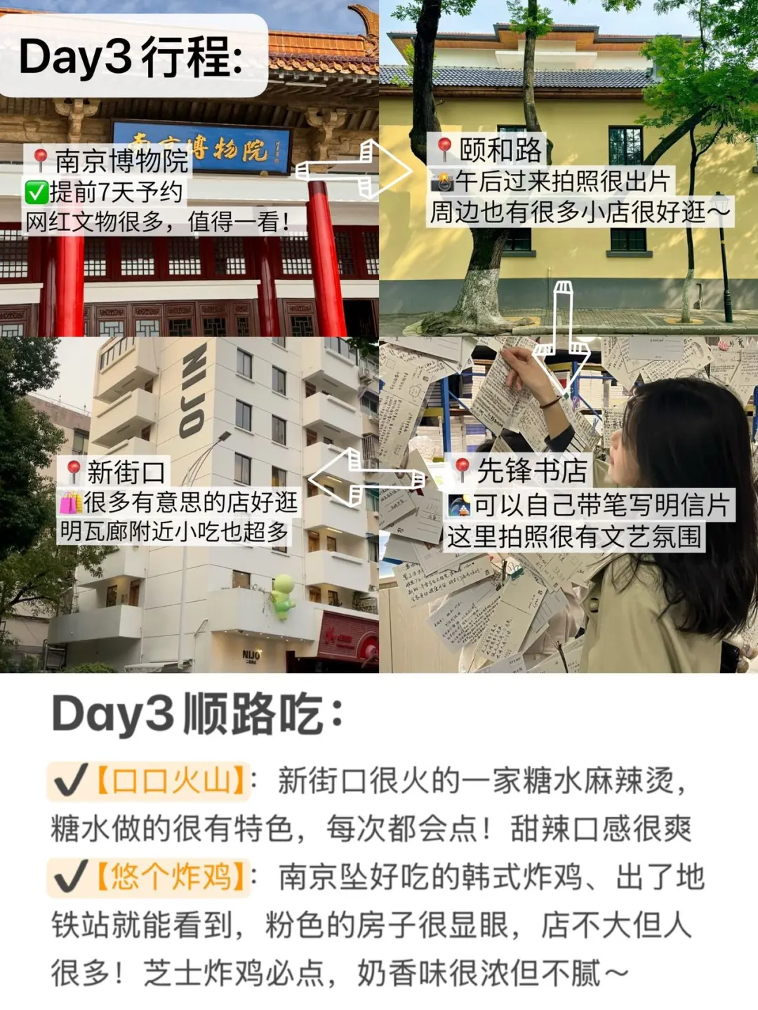 📍去南京｜有这一份手绘地图🗺️就够了！