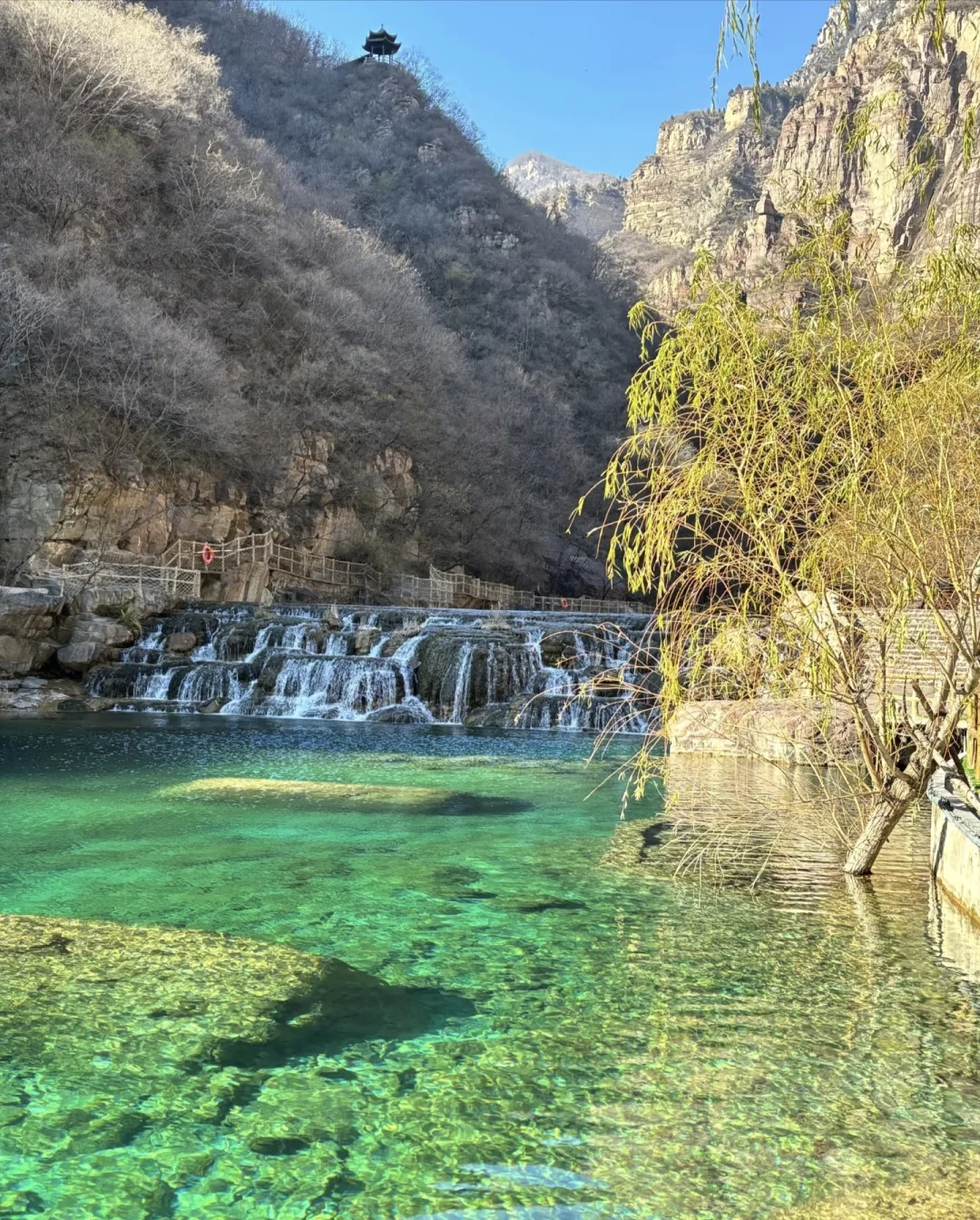 《中国国家地理》封面——宝泉游龙湾‼️