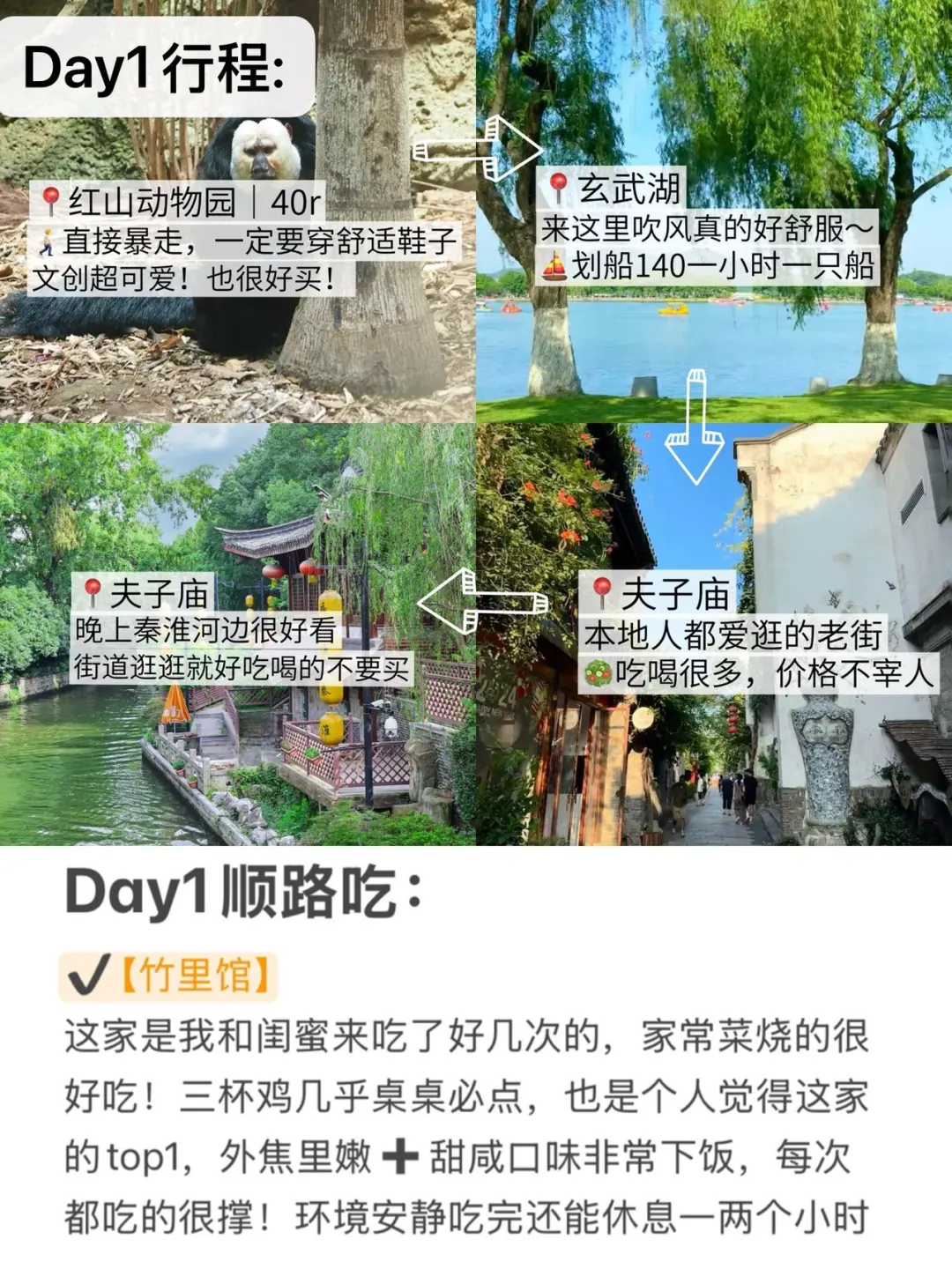 📍去南京｜有这一份手绘地图🗺️就够了！