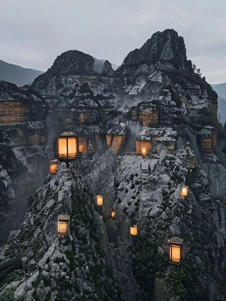 美成油画!千万不要错过雪后的七步沟