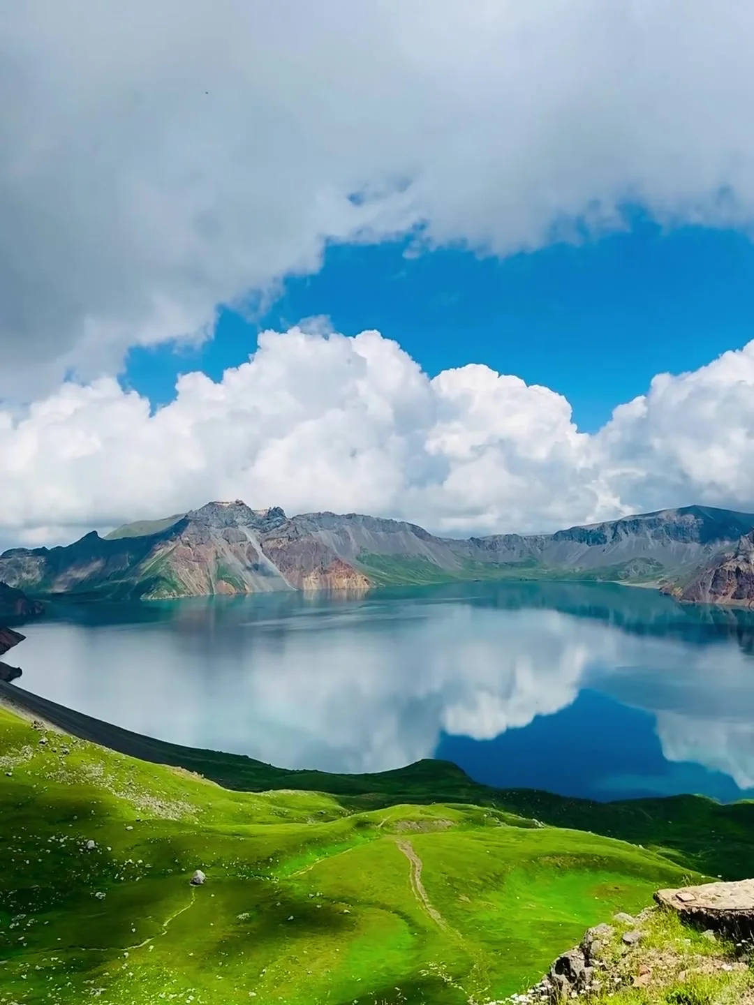 带娃去了22℃的长白山，真的很震撼！