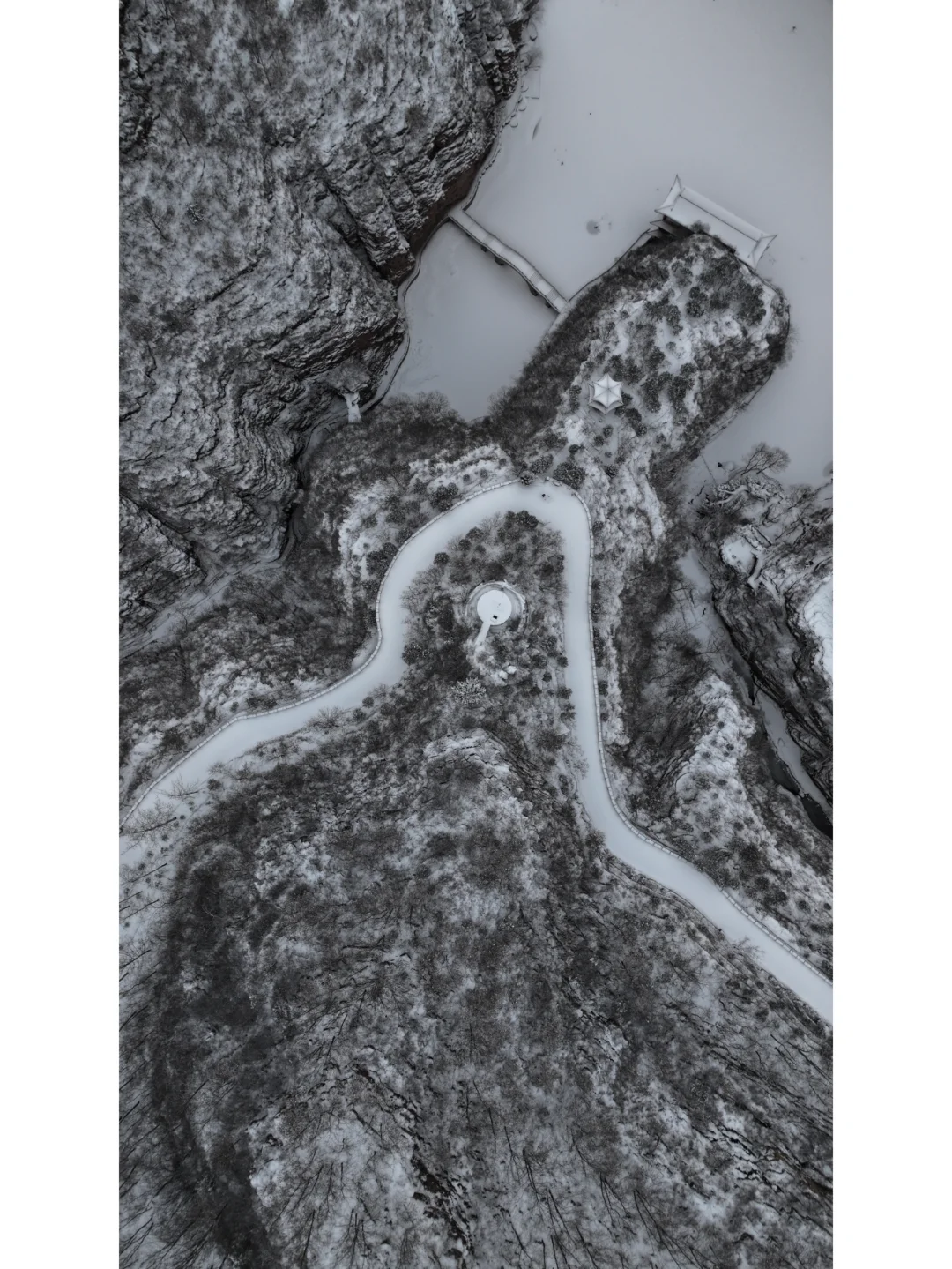 美成油画!千万不要错过雪后的七步沟