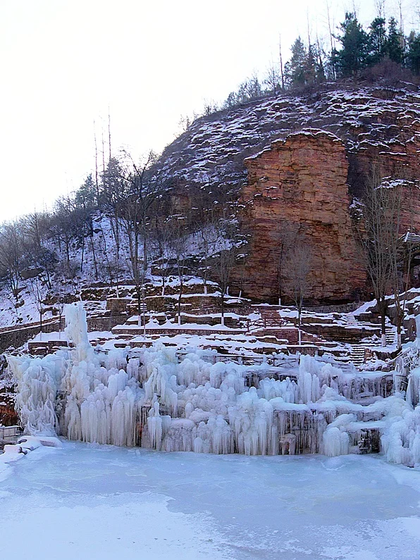 美成油画!千万不要错过雪后的七步沟