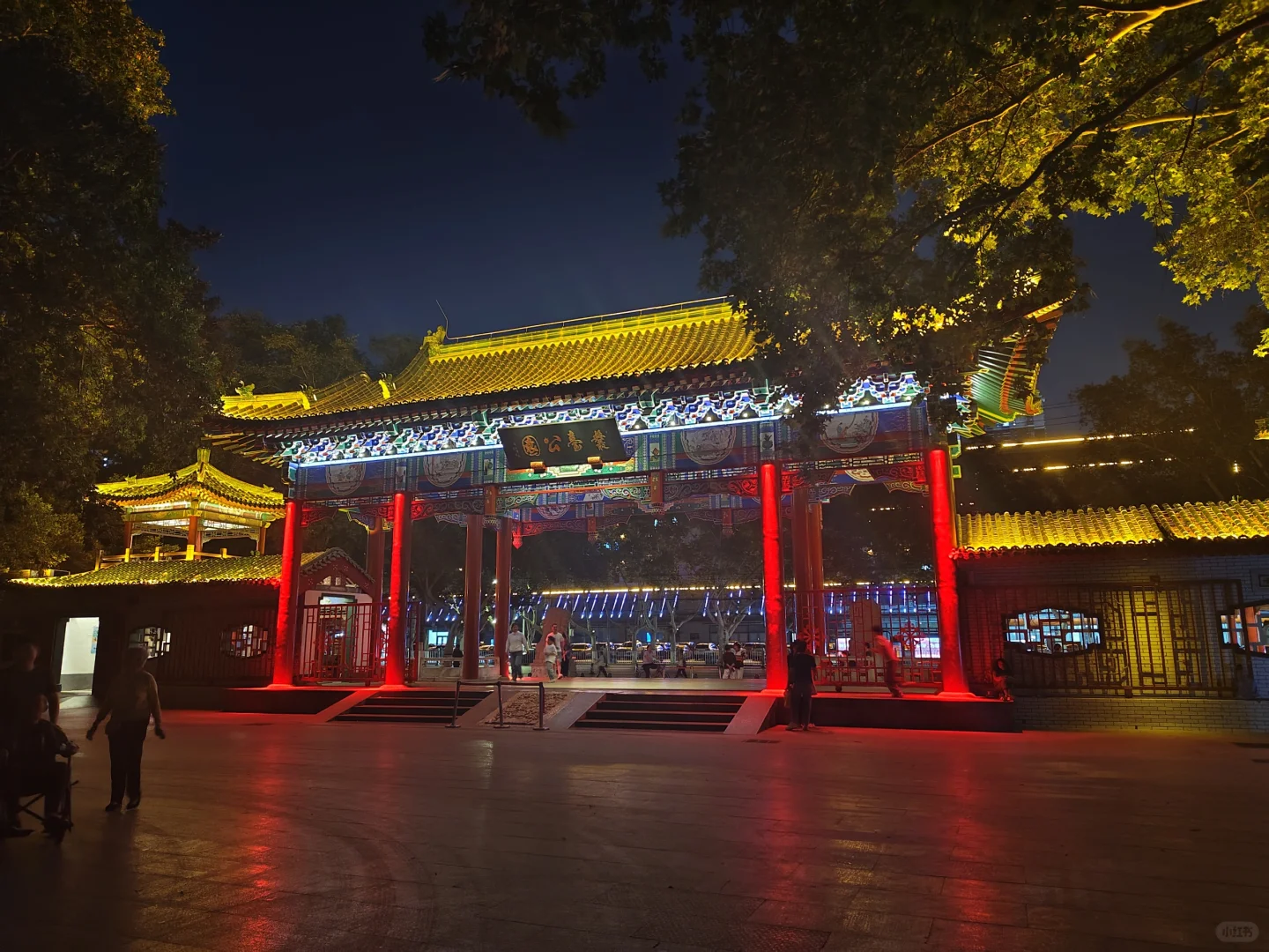 邯郸丛台公园一定一定要晚上来哦