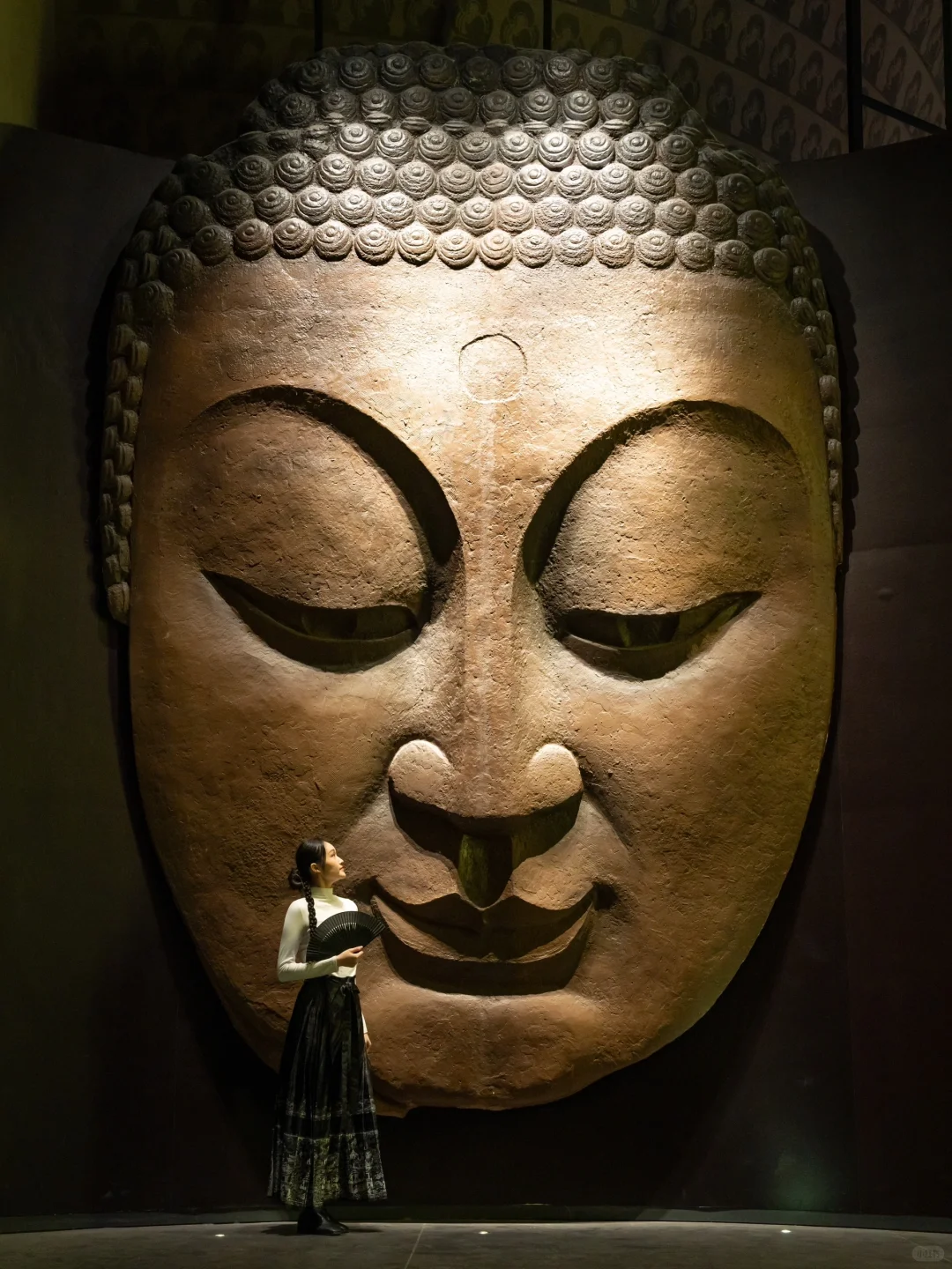 以为云冈石窟够震撼了，直到我来到响堂山‼️