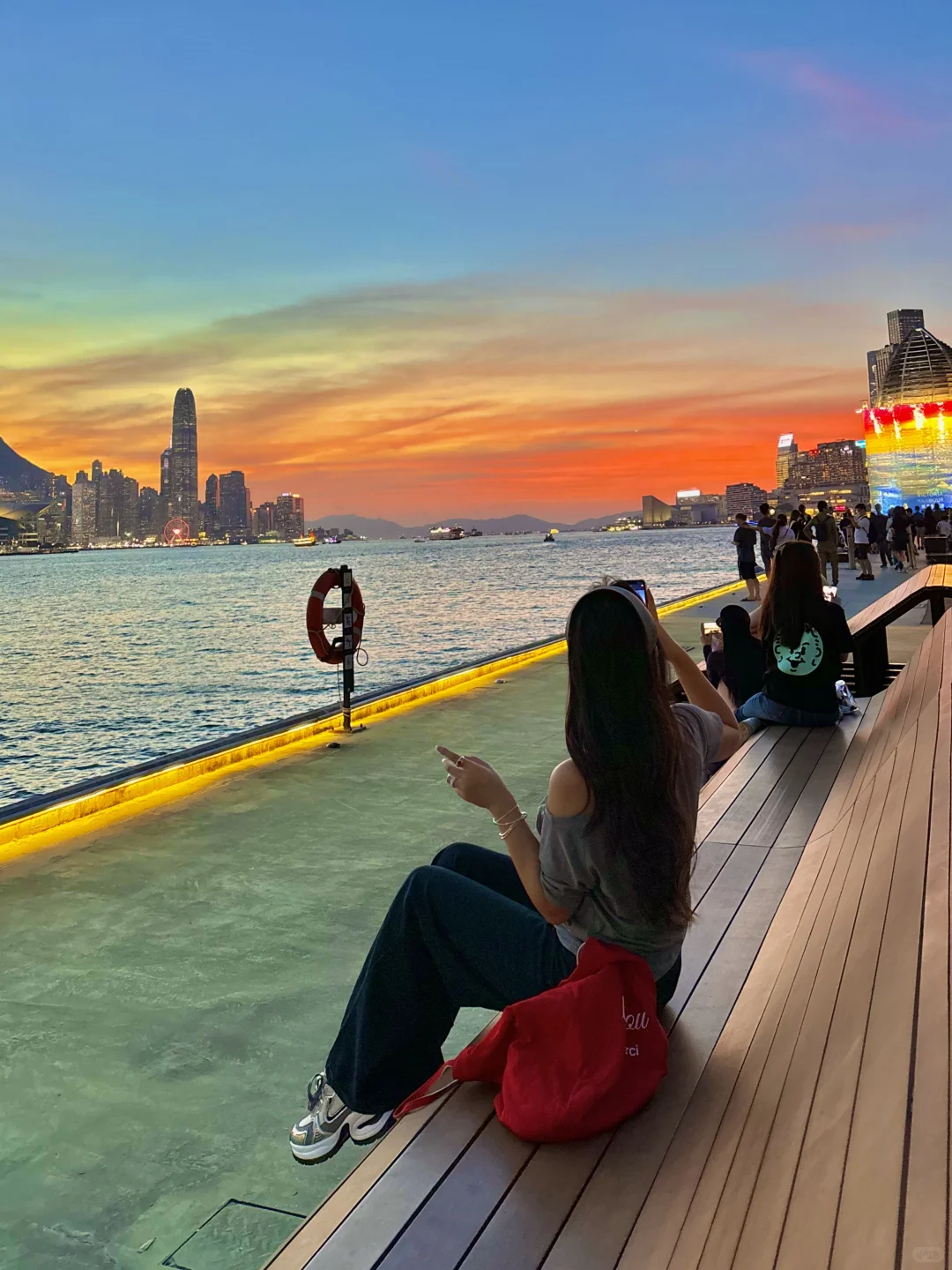 在香港跟风很成功的一次📸拍到了15张美照｜