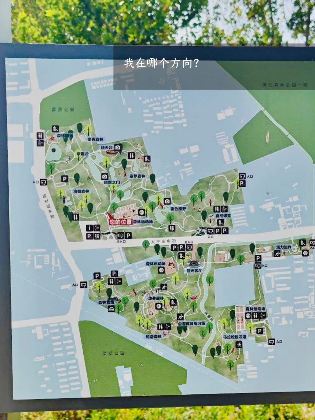 「城市丑的细节」景区导览地图