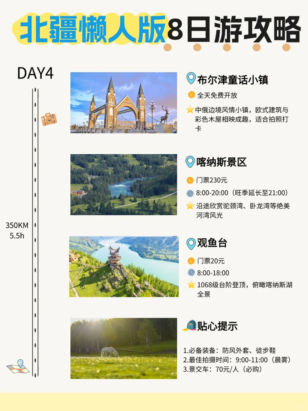 初次来新疆就走这条线‼️8天7晚懒人攻略‼️