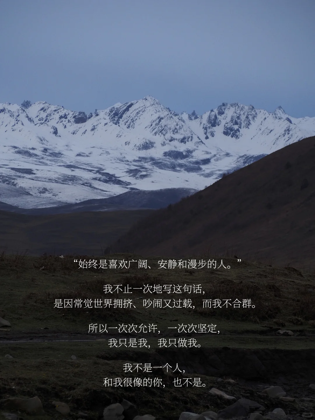 是谁在川西，大梦一场，不肯说再见