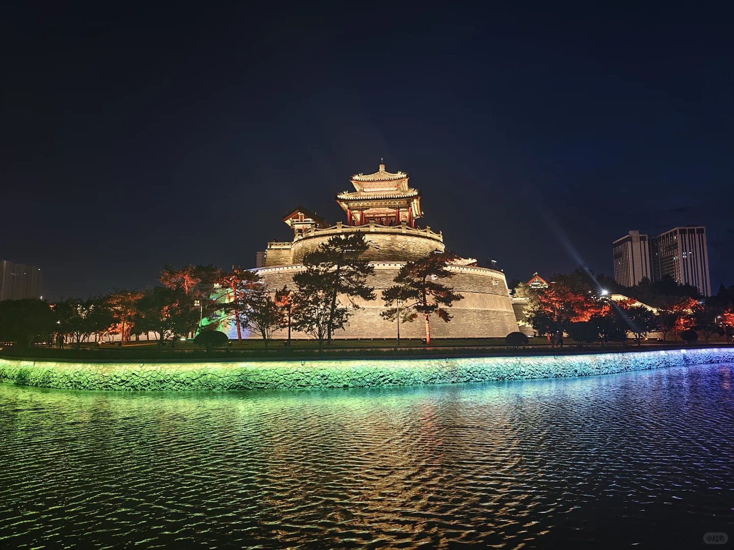邯郸丛台公园一定一定要晚上来哦