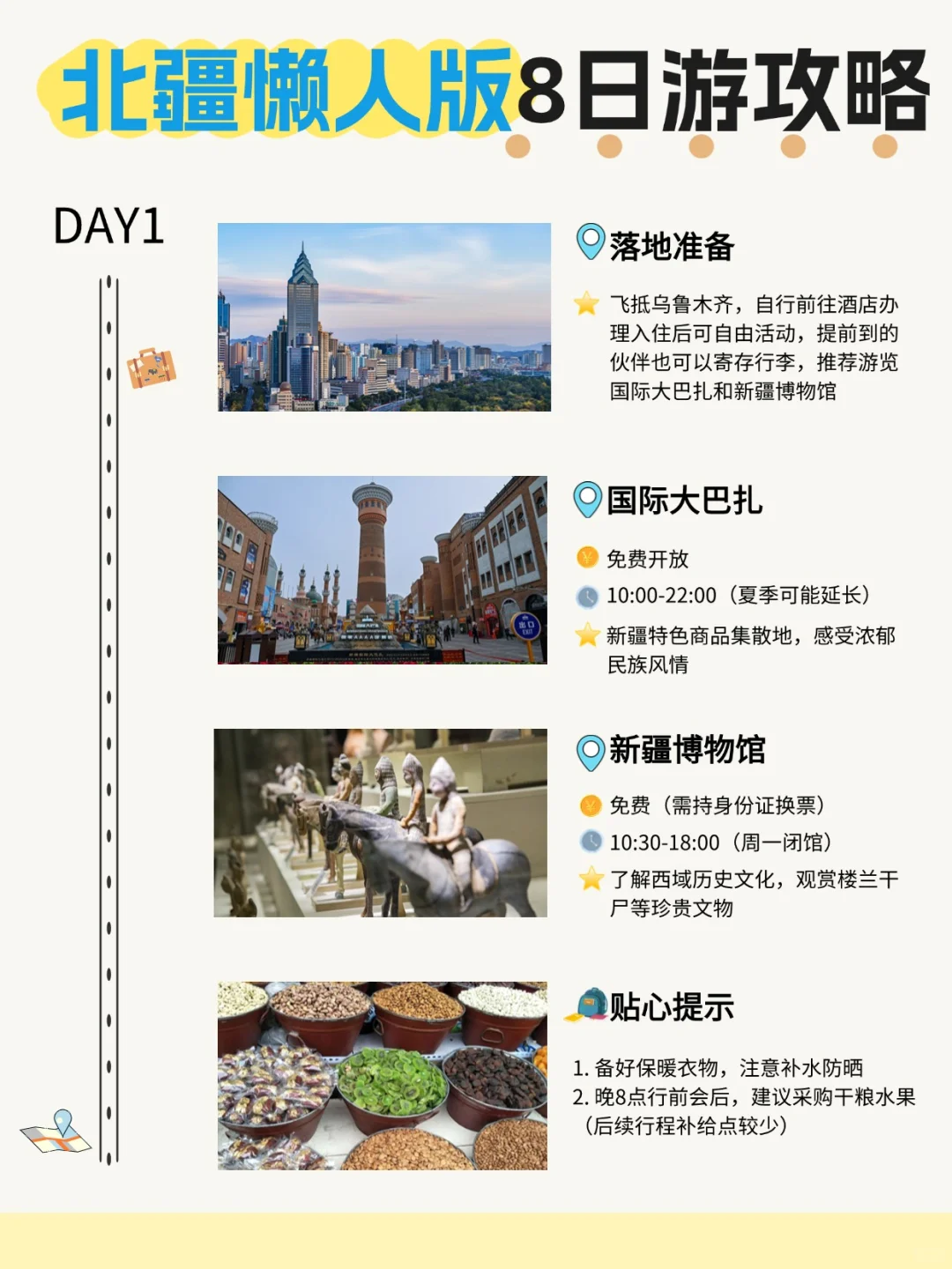 初次来新疆就走这条线‼️8天7晚懒人攻略‼️