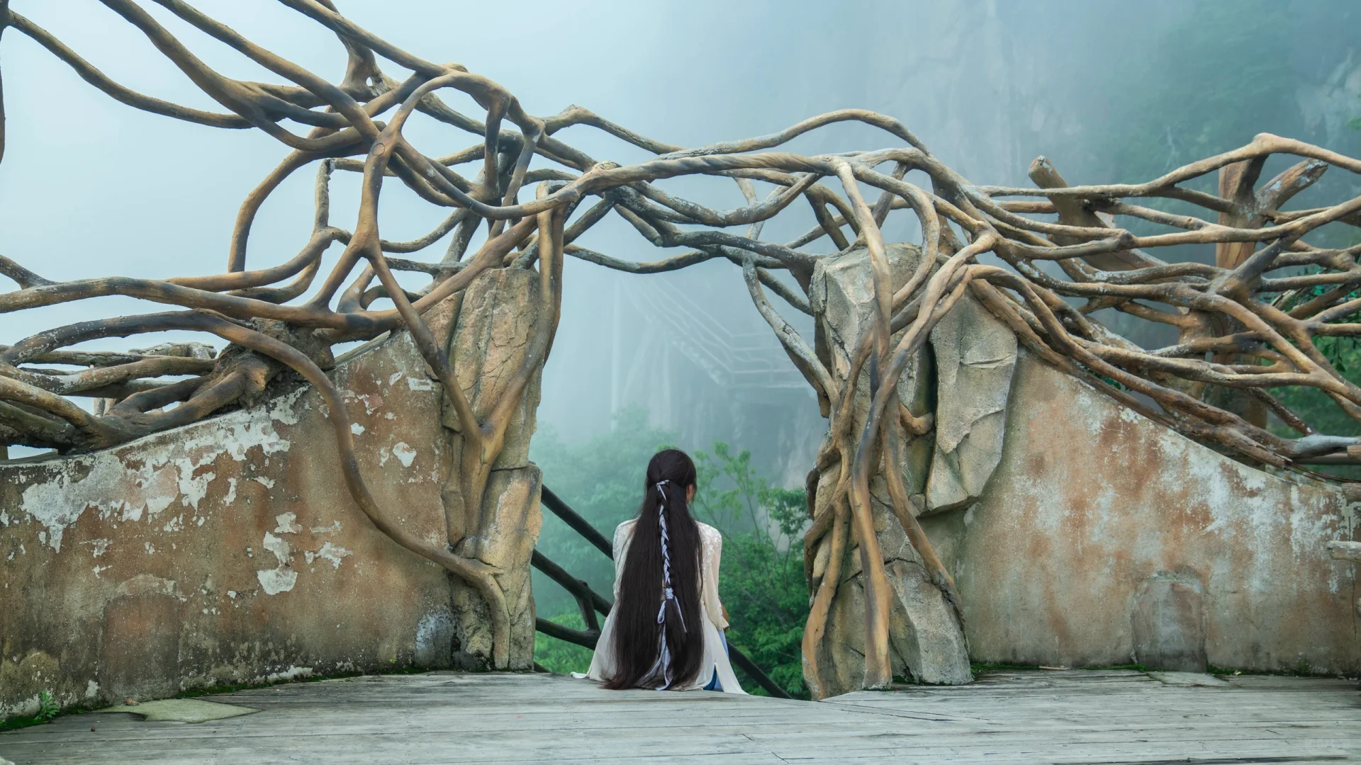 可惜你不来安吉❗️不知道悬崖上的草原多好玩