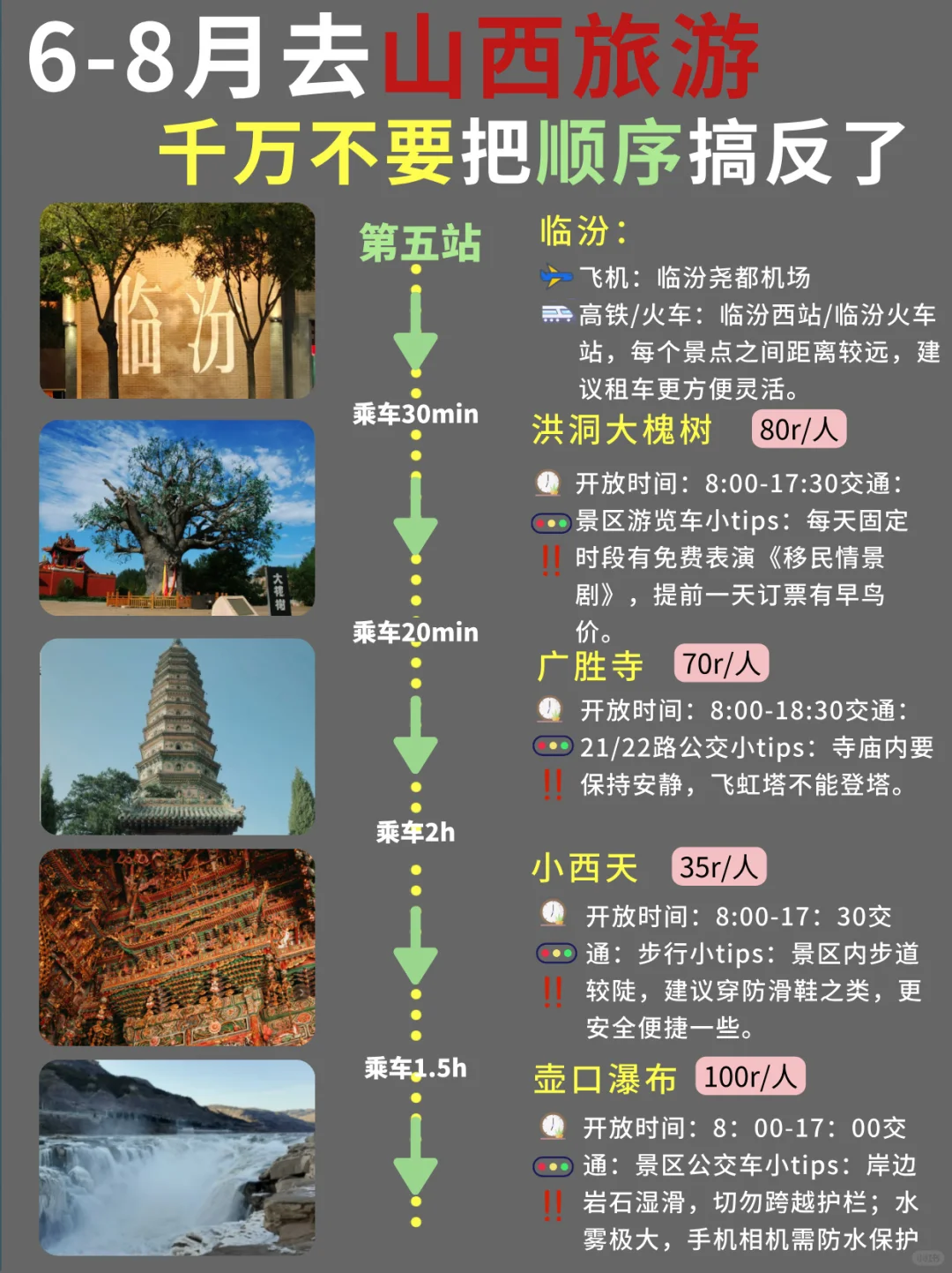 6-8月来山西旅游的姐妹听劝✅山西最新攻略